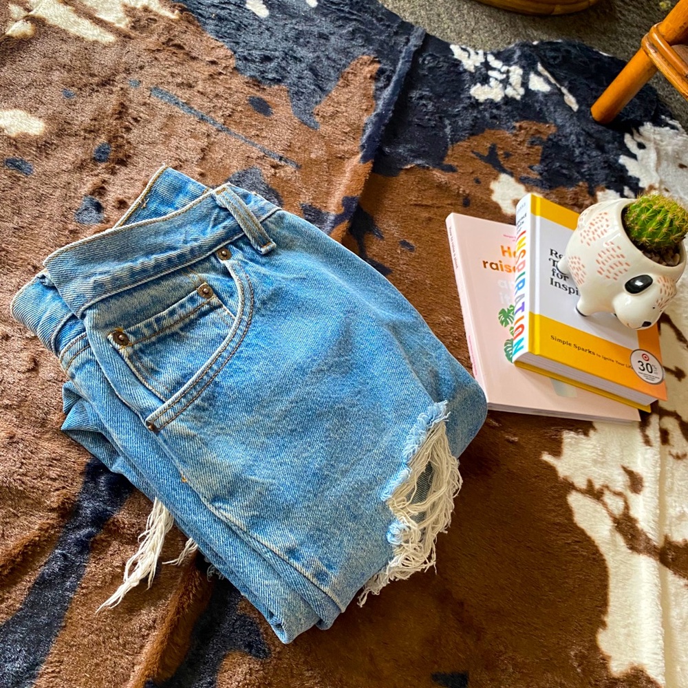 Vintage destroyed Levi’s!